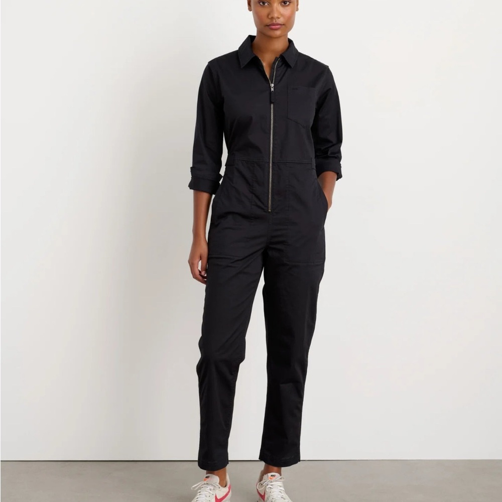 Alex Mill Standard Zip Front Jumpsuit in Cotton Twill NWT Sz S